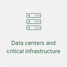Data centers and critical infrastructure