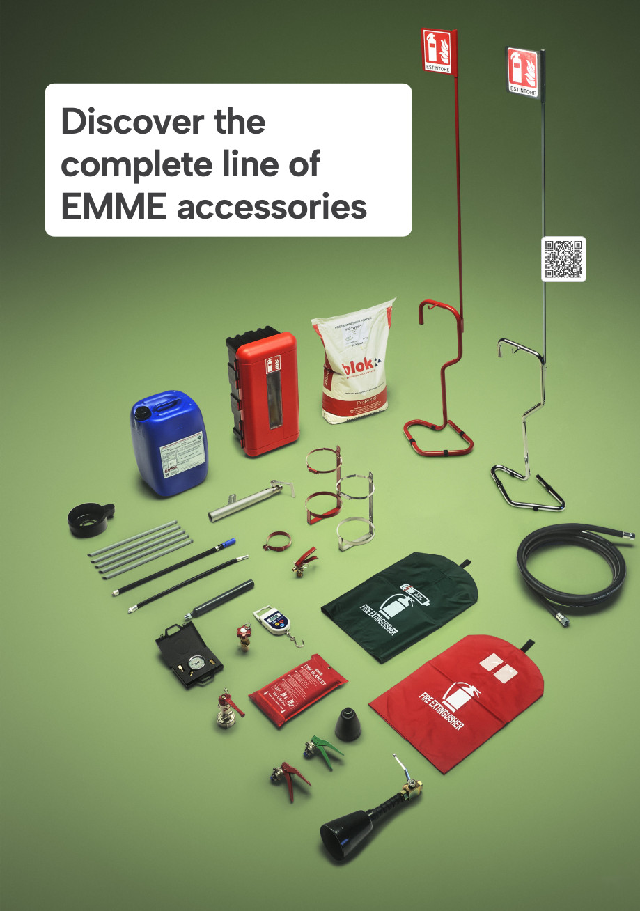 Complete catalogue of firefighting accessories