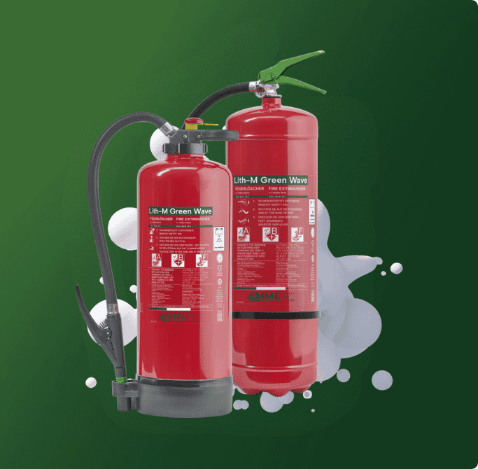 Innovative und nachhaltige Feuerlöscher
