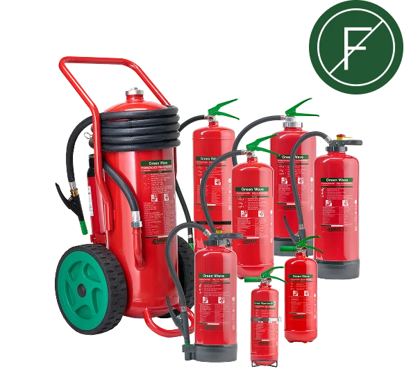 Fluorfreier Feuerlöscher