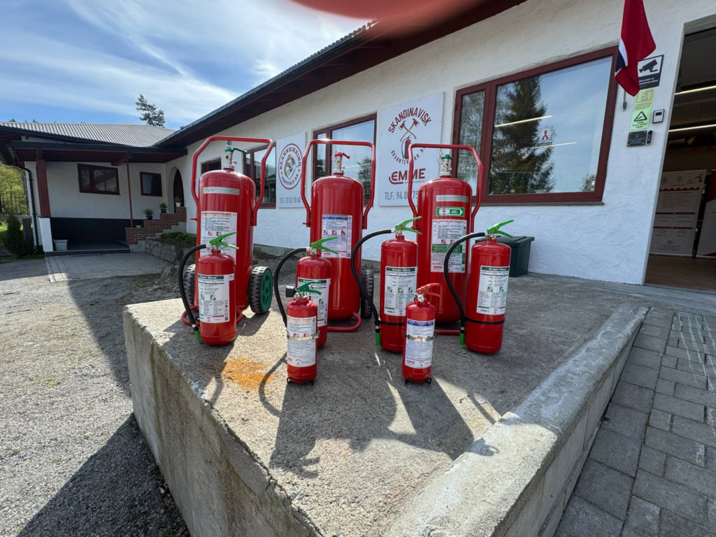Skandinavisk Brannteknikk er eneimportør i Skandinavia for det italienske brannslukkingsmerket Emme Antincendio