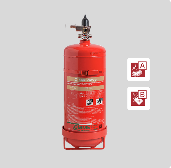Feuerlöscher für Boot