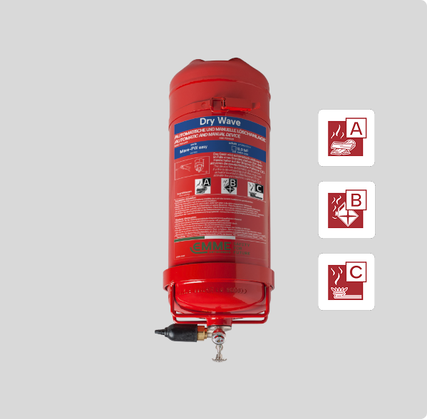 Feuerlöscher für Boot