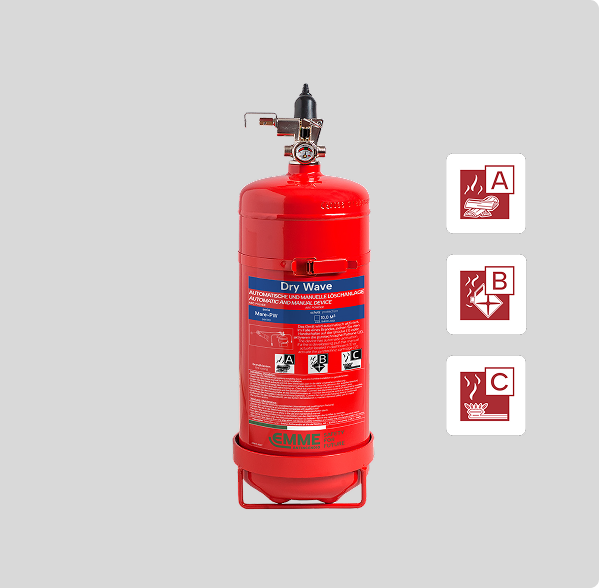Feuerlöscher für Boot