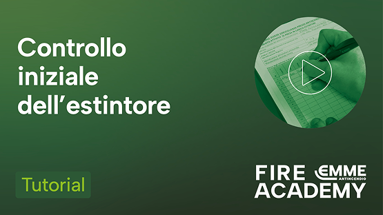 Video Manutenzione Estintori