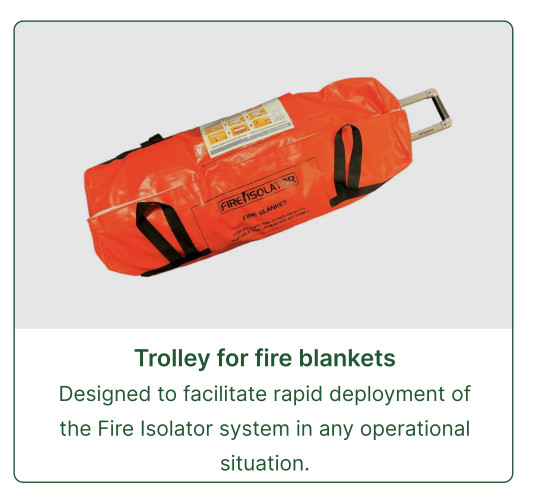 flameproof blanket for lithium batteries
