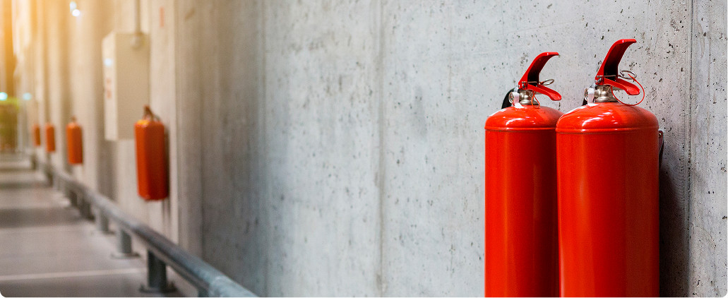 Estintori con fluoro vietati