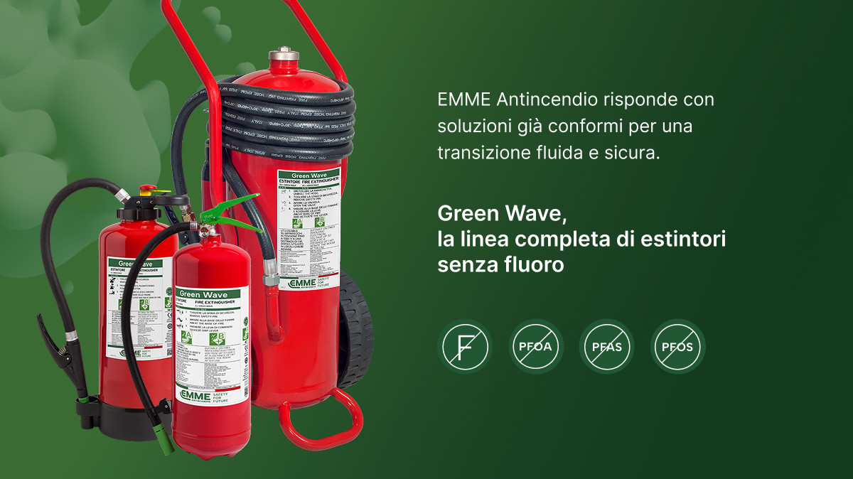Estintori senza fluo Green Wave