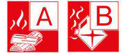 Sistema de extención de incendios automático "Serie industrial" de Gas HFC EA kg 3  -  11039-3 - Apropado por RINA
