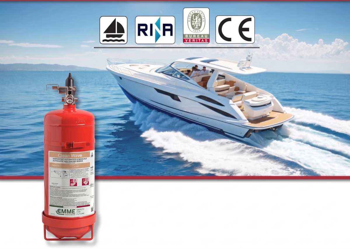 Localized Shutdown Systems For Boats - Gas FK-5-1-12 - Mare Series FK