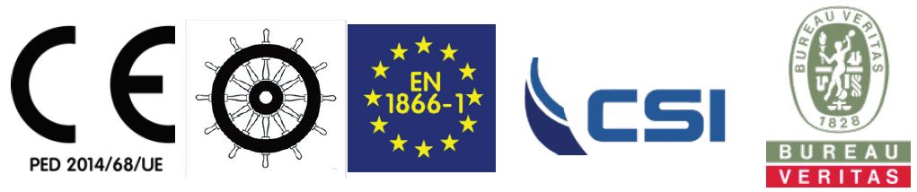 estintore carrellato certificato