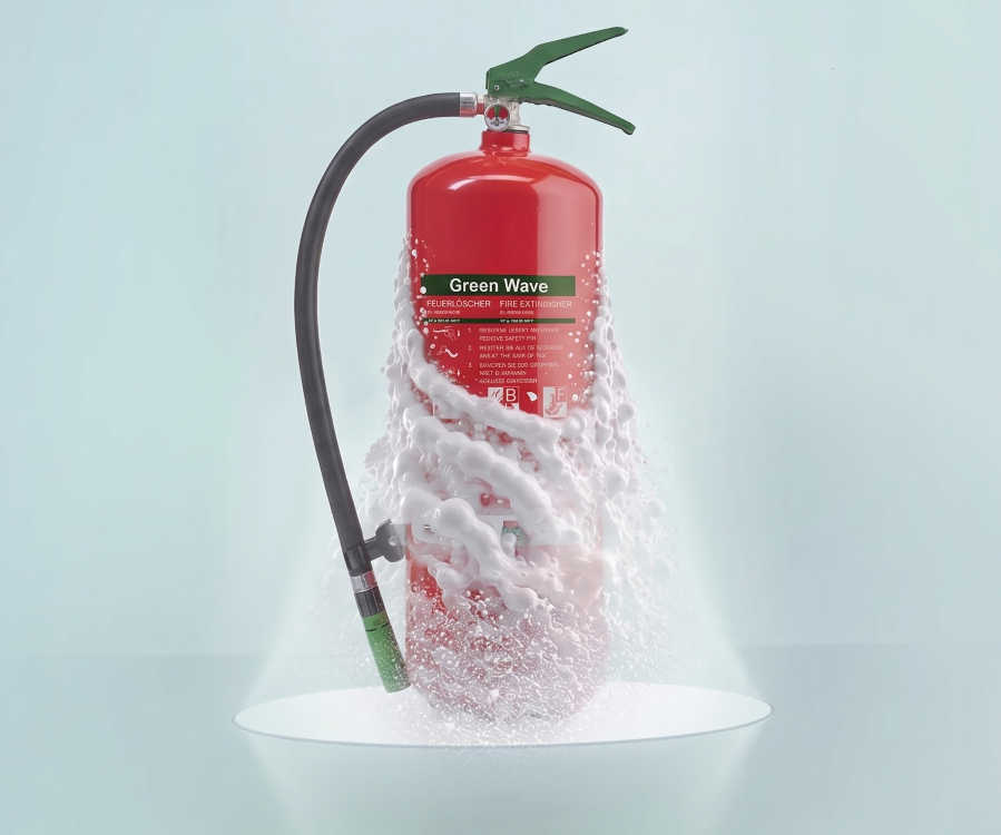 EPD-zertifizierter Schaumfeuerlöscher