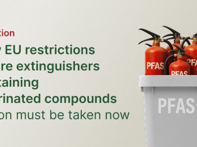 Nuove restrizioni UE per estintori con fluorurati: Adeguati subito