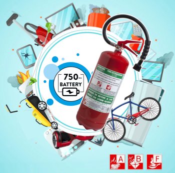 New lithium battery extinguisher launch!