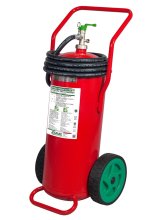 Fluorine Free Wheeled Fire Extinguisher Green Wave Ice -30° 50 Liters Foam - Model 19508-450 - GW50P-30