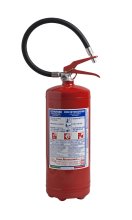 6 Kg Dry Powder Fire Extinguisher -34A 233B C - UNI EN 3-7  - Code 21063-78 - PED 2014/68/EU - MED 2014/90/EU