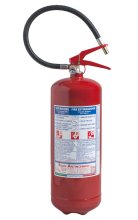 6 Kg Dry Powder Portable Fire Extinguisher - EN 3-7 - Code 21065-35 - Cylinder with Clip