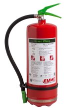 Estintore Green a Schiuma Senza Fluoro "Green Wave" da 6 Litri - Modello 22066-710 - GW6PX