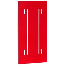 Schienale per piantana in metallo per l'installazione di cassette porta estintore - 0950DK-6