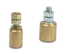 Rullo guida inferiore per portoni scorrevoli ad un'anta