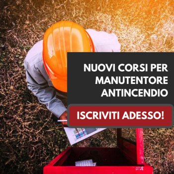 Corsi per manutentore antincendio