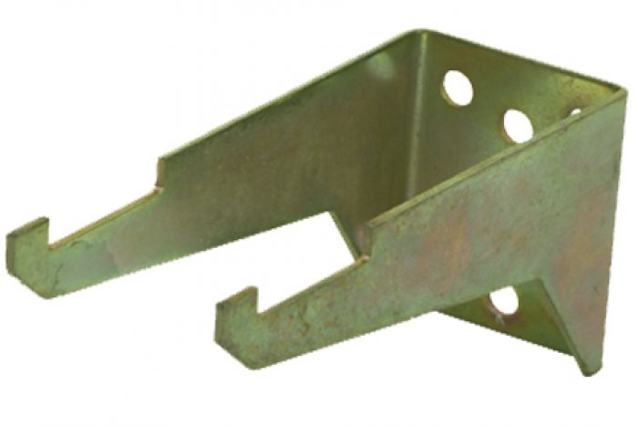 Supporto a muro IN FERRO a forcella 