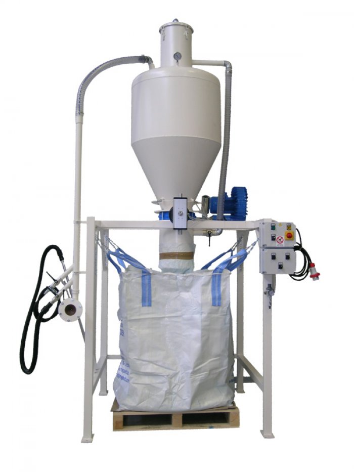 Macchina recupero polvere