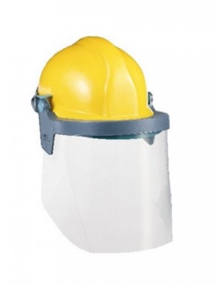 Schermo in policarbonato incolore con trattamento antigraffio 230 mm