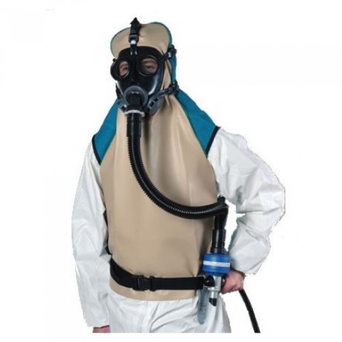 Set acs951 maschera con cappuccio ad aria compressa