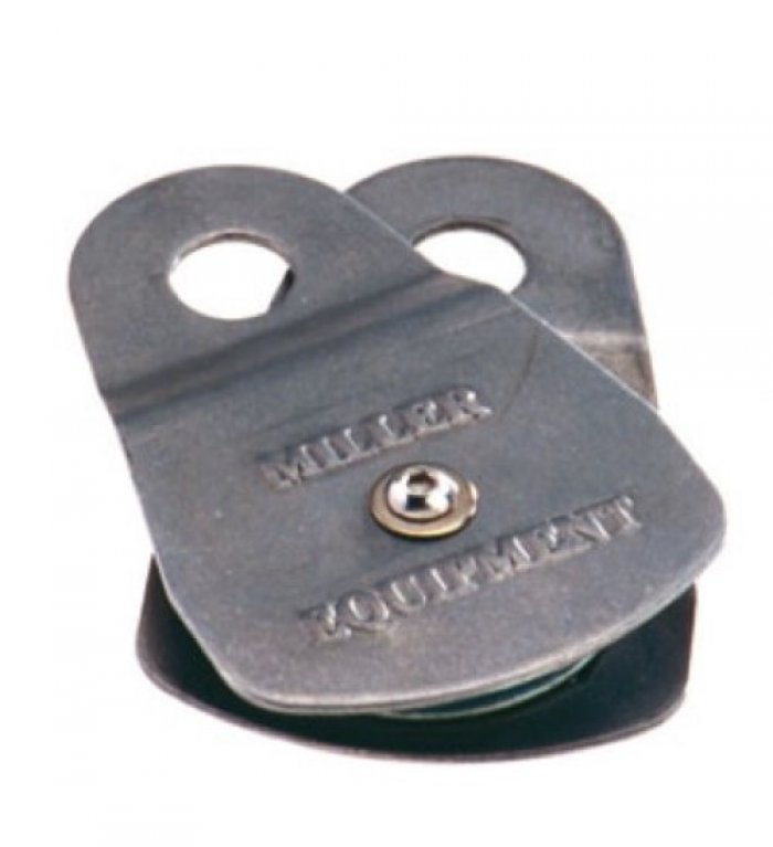 Puleggia in acciaio inox (ricambio per treppiede)