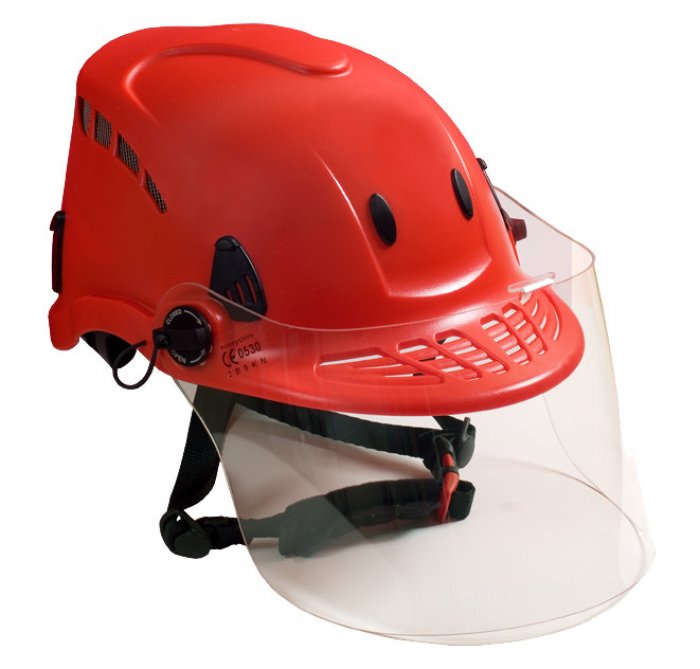 Visiera antigraffio per casco codice 6033 e 8945 compresi nottolini di montaggio