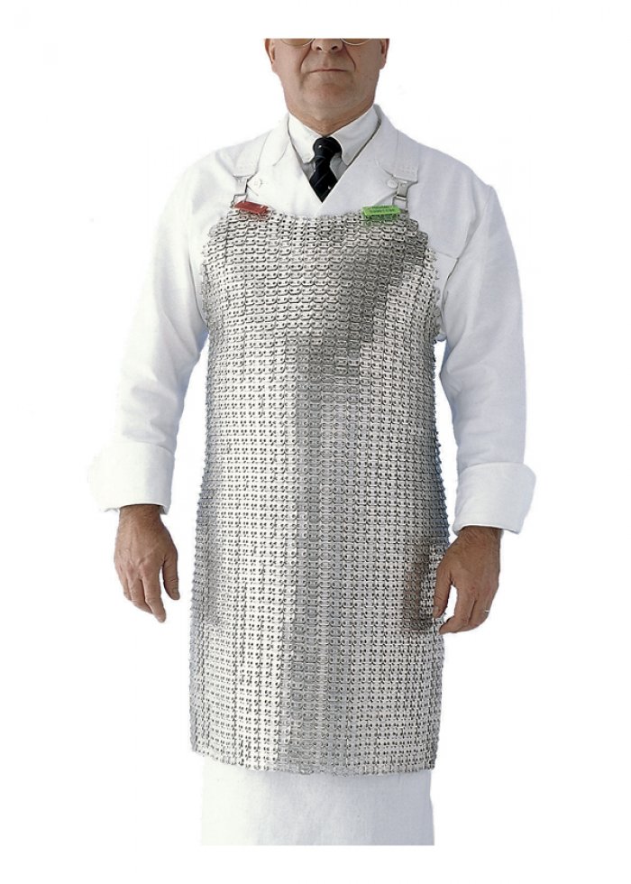 Grembiule in piastrine di alluminio mis. 75x55