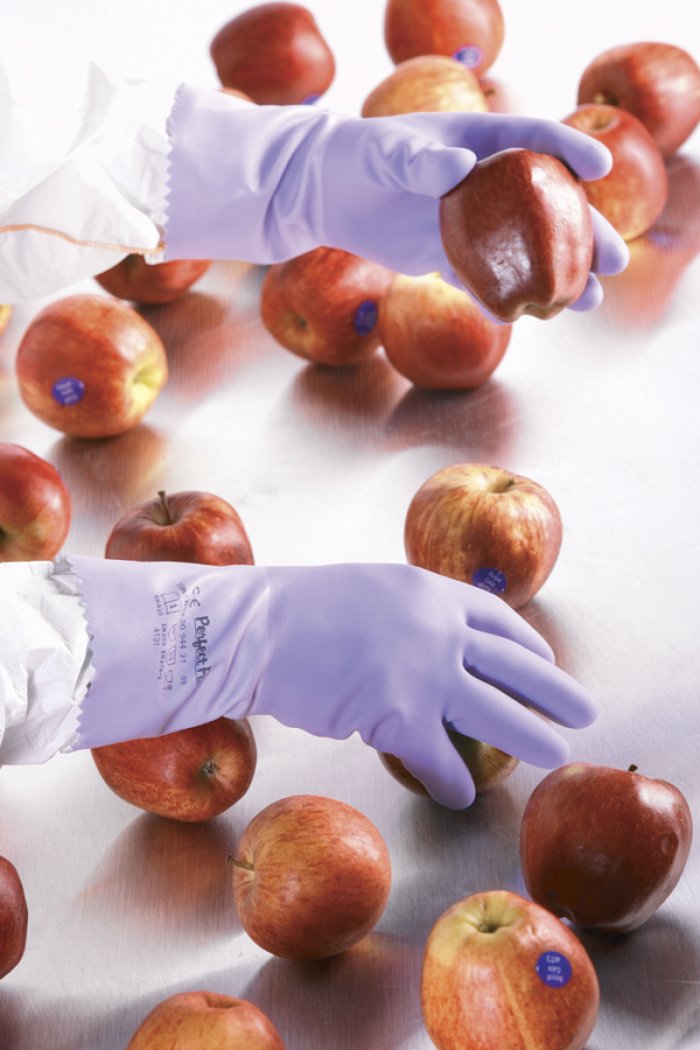 Guanto in lattice finedex colore viola tg.9