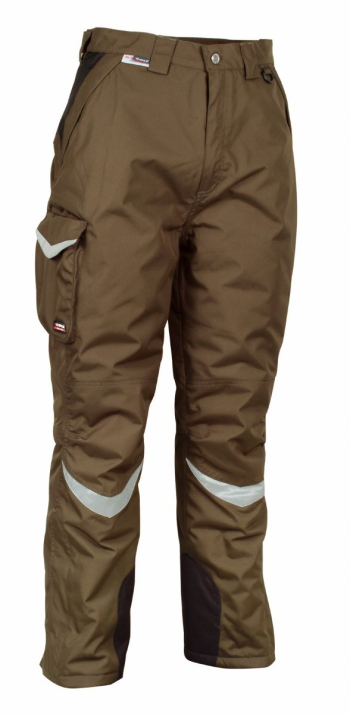 Pantalone imbottito frozen colore fango tg.60