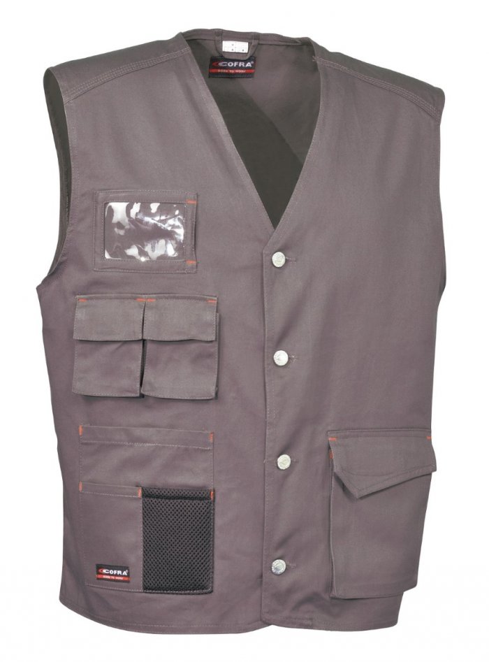 Gilet nairobi colore antracite tg.4xl