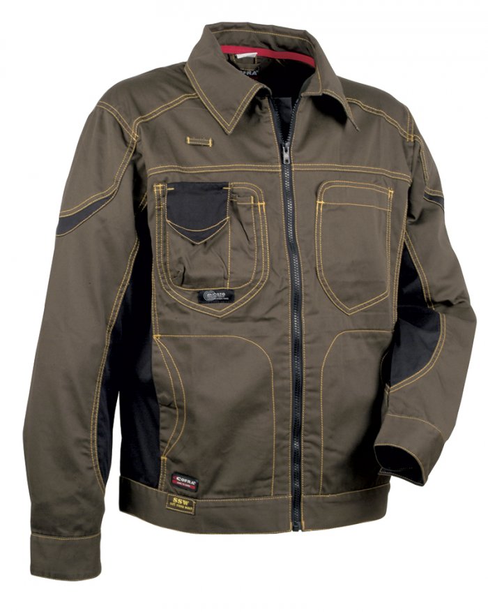 Giacca stone colore fango tg.62