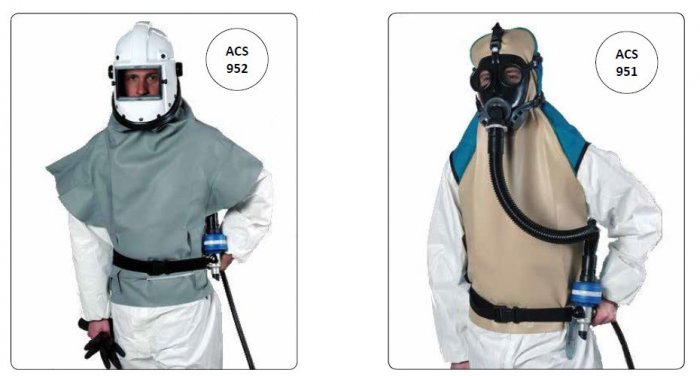 Tubo ac/acm/acs mt 10 8x17 con raccordi per autorespiratore