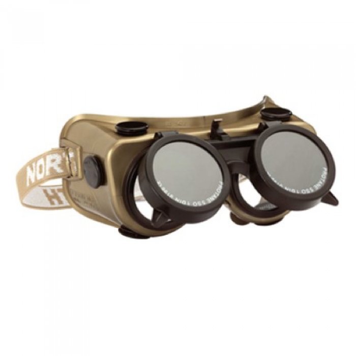 Occhiale amigo per saldatura lenti ribaltabili 5,0