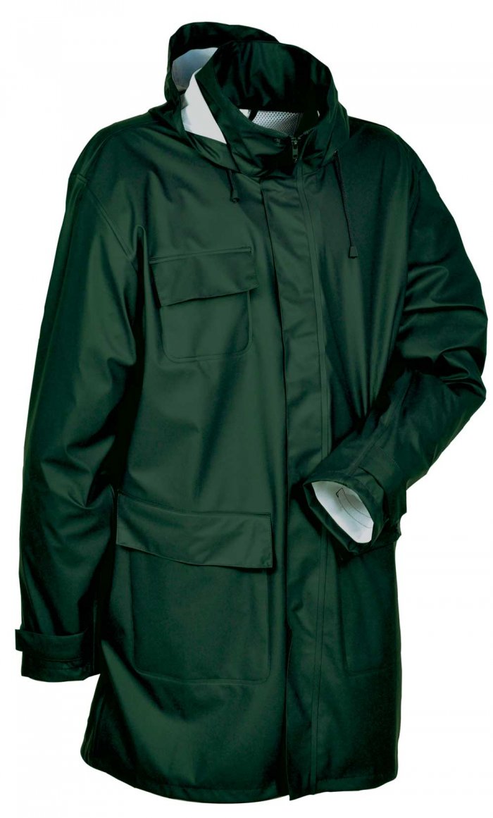 Cappotto antipioggia rainswept colore verde tg.l