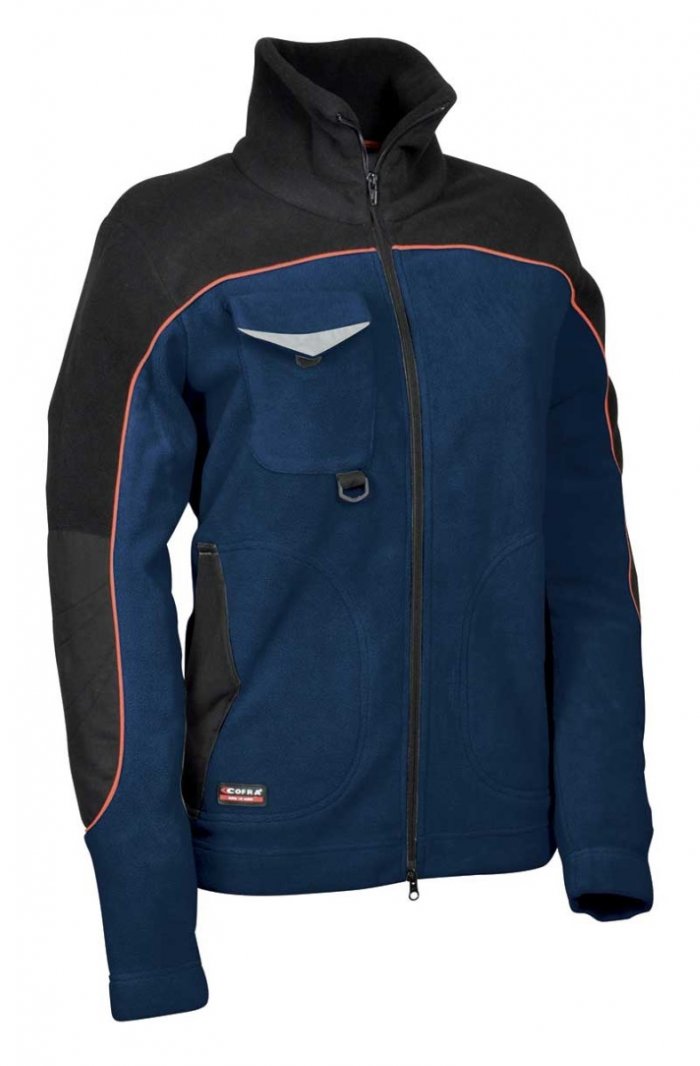 Giacca in pile rider woman colore navy tg.m