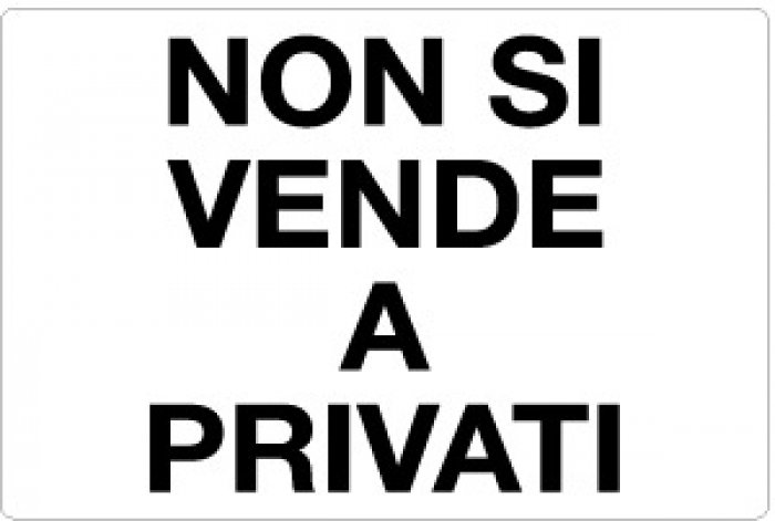 CARTELLO IN ALLUMINIO FORMATO MM 300X200 NON SI VENDE A PRIVATI (1311A)