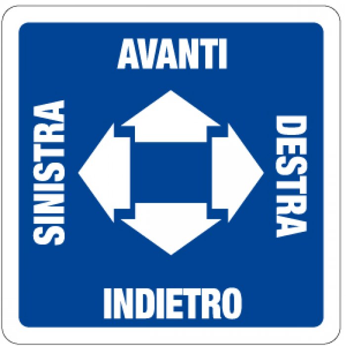 AVANTI INDIETRO SINISTRA DESTRA (1376)