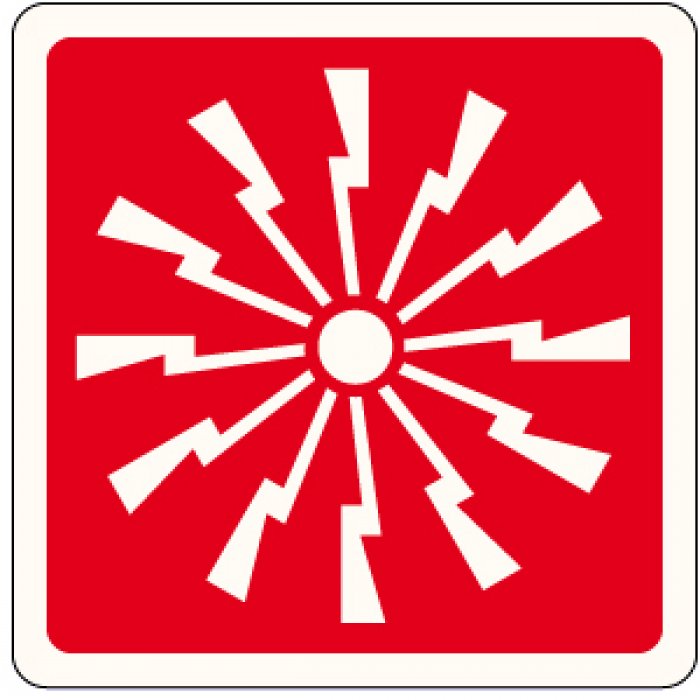 PITTOGRAMMA SIRENA ALLARME INCENDIO (1621)