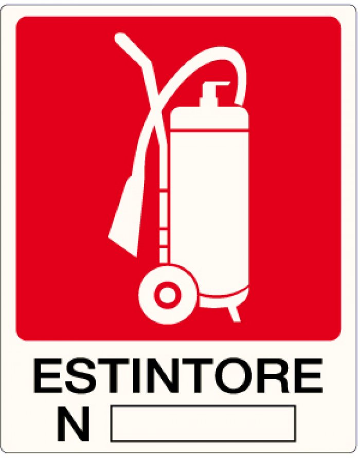 ESTINTORE CARRELLATO N. (1676)