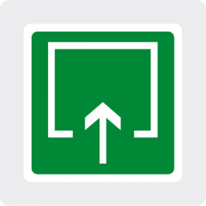 PITTOGRAMMA LUOGO SICURO (1726)