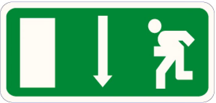 PERCORSO VERSO USCITA IN BASSO (1727)