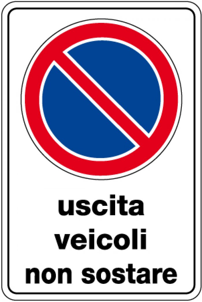 USCITA VEICOLI NON SOSTARE (1900)