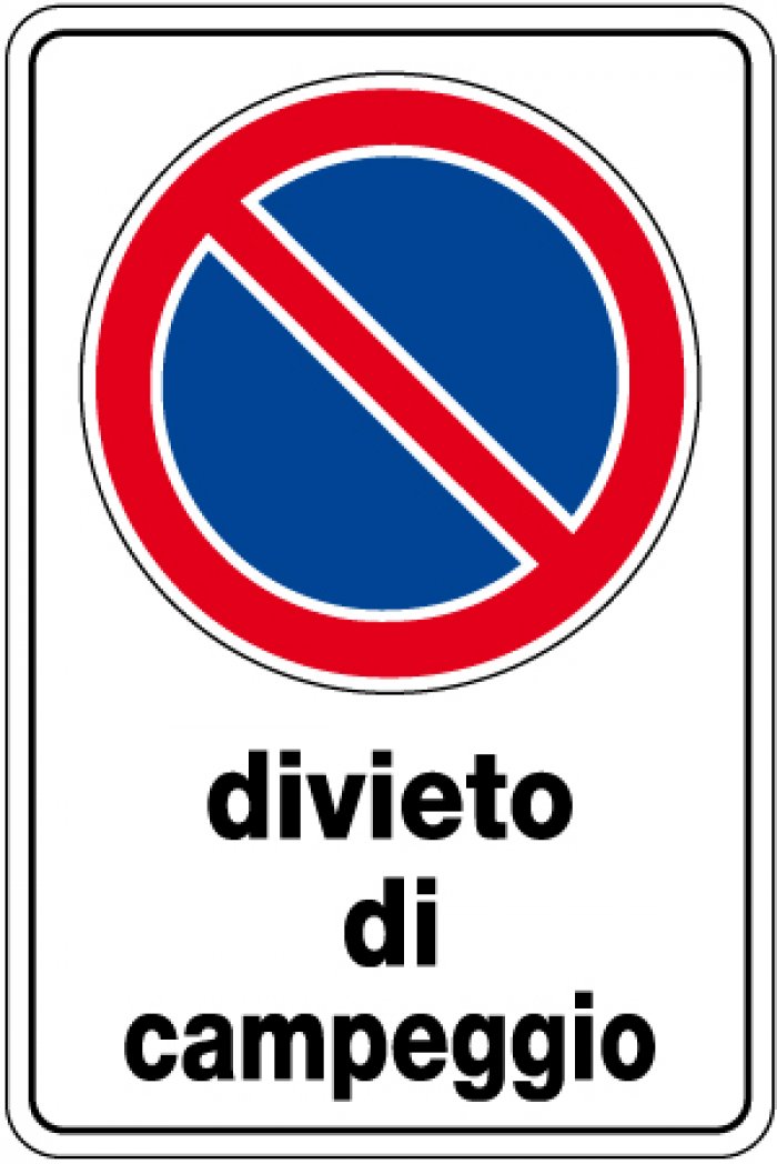 DIVIETO DI CAMPEGGIO (1911)