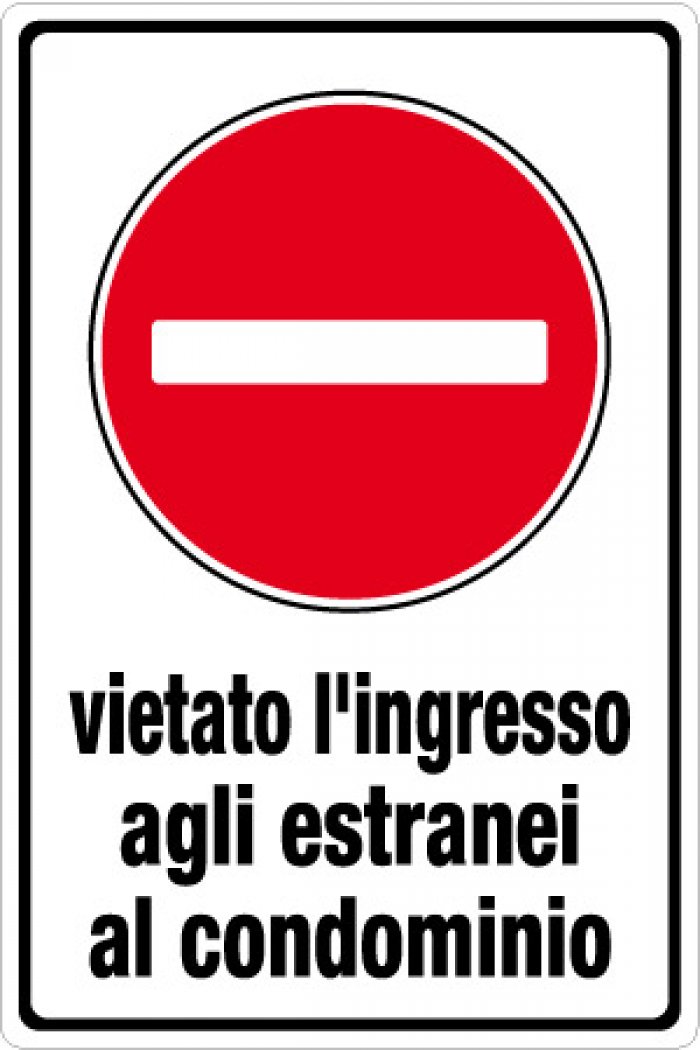VIETATO L' INGRESSO AGLI ESTRANEI AL CONDOMINIO (1965)