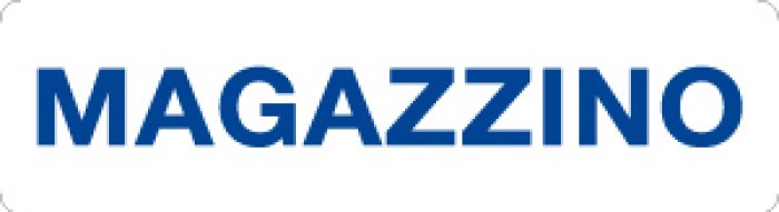 CARTELLO IN ALLUMINIO FORMATO MM 290X80 MAGAZZINO (2021)